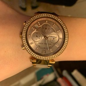 Michael Kors watch rose gold